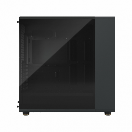 Fractal Design North XL - Tower - extended ATX - windowed side panel (tempered glass) - no power supply (ATX) - charcoal black - USB / Audio / Mic - 8
