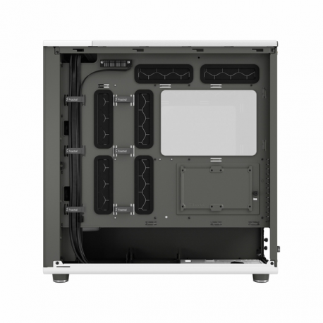 Fractal Design North XL - Tower - extended ATX - windowed side panel (tempered glass) - no power supply (ATX) - chalk white - USB / Audio / Mic - 21
