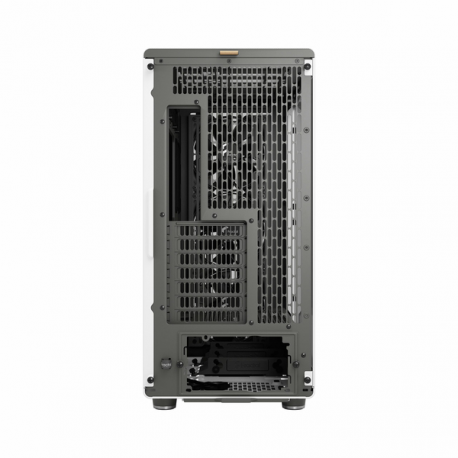 Fractal Design North XL - Tower - extended ATX - windowed side panel (tempered glass) - no power supply (ATX) - chalk white - USB / Audio / Mic - 31