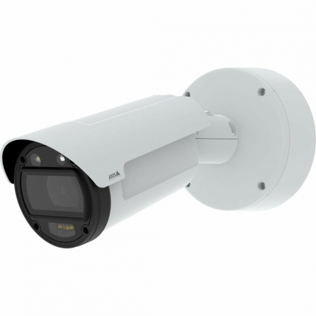 AXIS Q18 Series Q1808-LE - Network surveillance camera - bullet - outdoor - weather resistant  /  impact resistant - colour (Day&Night) - 10 MP - 3712 x 2784 - 4K - auto iris - vari-focal - audio - GbE - MJPEG, H.265, H.264B, H.264H, H.264M - DC 10 - 28 V  /  AC 20 - 24 V  /  PoE class 6 - TAA Compliant - 0
