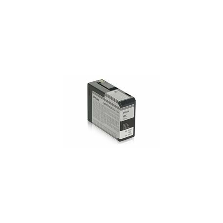 Epson T5808 - 80 ml - matte black - original - ink cartridge - for Stylus Pro 3800 - 0