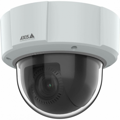 AXIS M55 Series M5526-E - Network surveillance camera - PTZ - dome - outdoor - vandal / weatherproof - colour (Day&Night) - 4 MP - 2688 x 1512 - auto iris - audio - LAN 10 / 100 - MJPEG, H.264, AVC, HEVC, H.265, MPEG-4 Part 10, MPEG-H Part 2 - DC 20 - 28 V / PoE Class 3 - 0