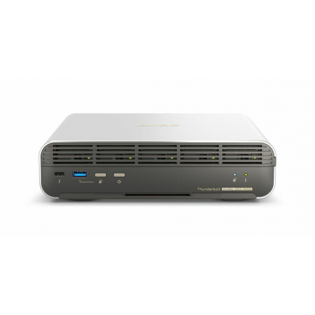QNAP TBS-H574TX - NAS server - 5 bays - RAID RAID 0, 1, 5, 6, 10, 50, JBOD, 60, 60 hot spare - RAM 16 GB - 2.5 Gigabit Ethernet / 10 Gigabit Ethernet - iSCSI support - 0