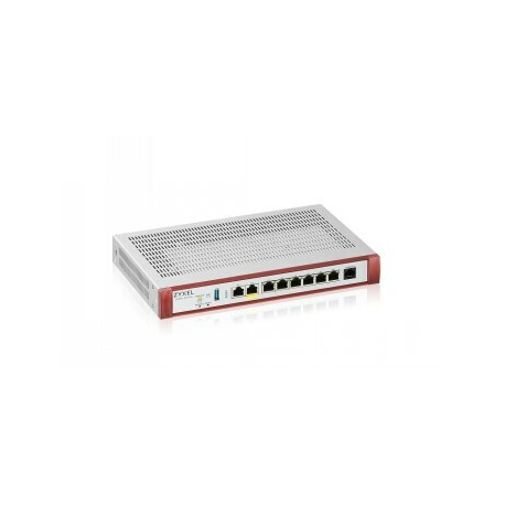 Zyxel ZyWALL USG FLEX 100HP - Firewall - 8 ports - 1GbE - cloud-managed - 0