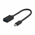 MicroConnect - USB cable - USB Type A (F) to USB-C (M) - USB 3.1 Gen1 - 20 cm - black