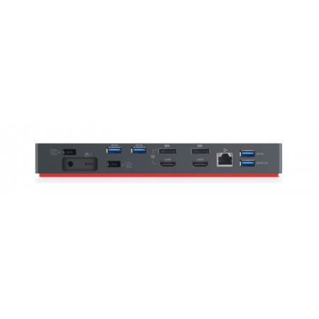 Lenovo ThinkPad Thunderbolt 3 Workstation Dock Gen 2 - Port replicator - Thunderbolt 3 - 2 x HDMI, 2 x DP, Thunderbolt - GigE - 230 Watt - for ThinkPad E14 Gen 4; E15 Gen 4; L13 Yoga Gen 3; L14 Gen 3; T14s Gen 3; X1 Nano Gen 2 - 1
