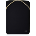 HP Reversible Protective - Notebook sleeve - 14.1" - black, gold - for Chromebook 14; Chromebook x360; Laptop 14; Pavilion Laptop 14; Pavilion x360 Laptop
