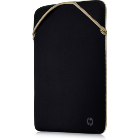 HP Reversible Protective - Notebook sleeve - 14.1" - black, gold - for Chromebook 14; Chromebook x360; Laptop 14; Pavilion Laptop 14; Pavilion x360 Laptop - 2