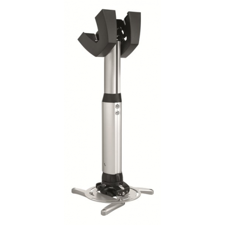 Vogel's Professional PPC 1540 - Mounting kit (ceiling mount, interface plate, telescopic pole) - Flat - for projector - silver - ceiling mountable - 0