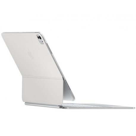 Apple Magic Keyboard - Keyboard and folio case - with trackpad - backlit - Apple Smart connector - Swedish - white - 3