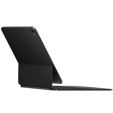 Apple Magic Keyboard - Keyboard and folio case - with trackpad - backlit - Apple Smart connector - Swedish - black - 3