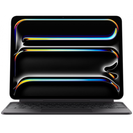 Apple Magic Keyboard - Keyboard and folio case - with trackpad - backlit - Apple Smart connector - Swedish - black - 4