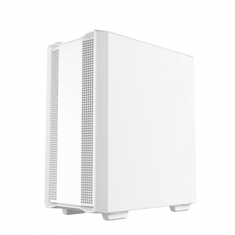 DeepCool CC560 WH V2 - Mid tower - ATX - windowed side panel (tempered glass) - no power supply (ATX  /  PS / 2) - white - USB / Audio - 7