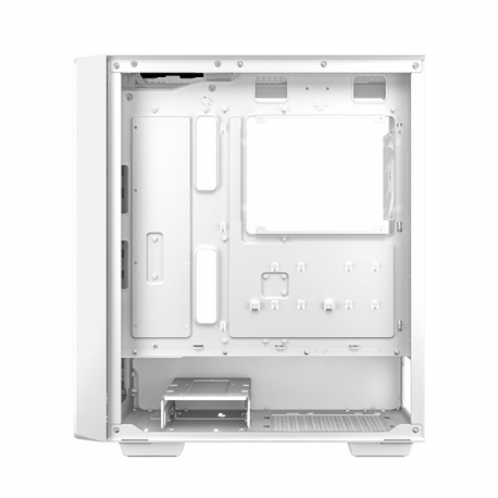 DeepCool CC560 WH V2 - Mid tower - ATX - windowed side panel (tempered glass) - no power supply (ATX  /  PS / 2) - white - USB / Audio - 9