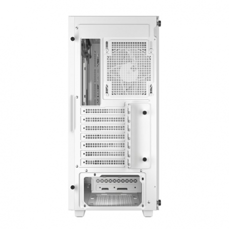 DeepCool CC560 WH V2 - Mid tower - ATX - windowed side panel (tempered glass) - no power supply (ATX  /  PS / 2) - white - USB / Audio - 12
