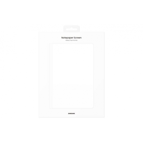 Samsung EF-ZX712 - Paper feel screen cover for tablet - removable - magnetic - white - for Galaxy Tab S9 - 6