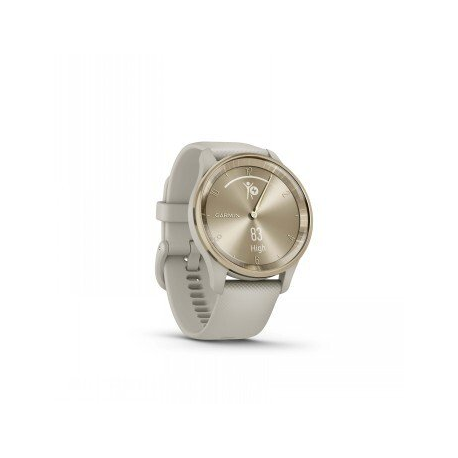 Garmin vívomove Trend - 40 mm - french grey - smart watch with band - silicone - wrist size: 125-190 mm - monochrome - Bluetooth, ANT+ - 28.3 g - 4