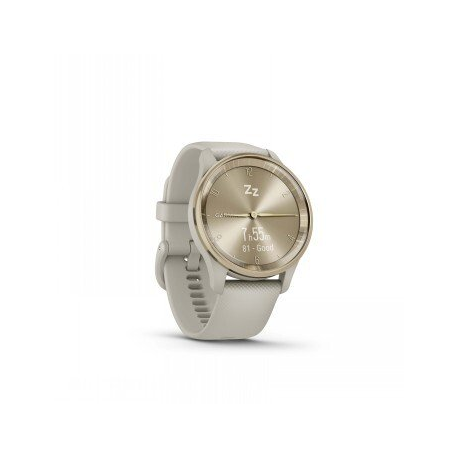 Garmin vívomove Trend - 40 mm - french grey - smart watch with band - silicone - wrist size: 125-190 mm - monochrome - Bluetooth, ANT+ - 28.3 g - 5