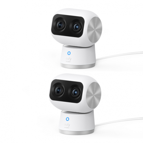 Eufy S350 - Network surveillance camera - pan / tilt - indoor - colour (Day&Night) - 3840 x 2160 - 4K - audio - wireless - Wi-Fi - 802.11ax - MPEG-4 - 2