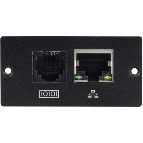 PowerWalker SNMP Manager - Remote management adapter - 100Mb LAN - 100Base-TX - for PowerWalker VFI 100, VFI 1000, VFI 10000, VFI 1500, VFI 180, VFI 2000, VFI 3000, VFI 6000 - 10