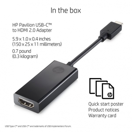 USB-C TO HDMI 2.0 ADAPTER - 2