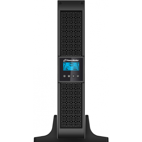 PowerWalker VI 1000 R1U - UPS (rack-mountable) - AC 230 V - 600 Watt - 1000 VA - 7 Ah - RS-232, USB - output connectors: 4 - 1U - 6