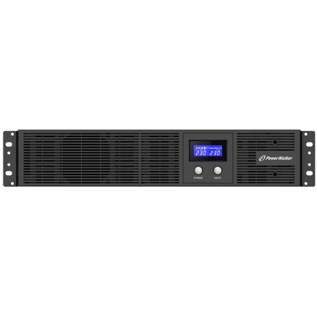 PowerWalker VI 1200 RLE - UPS (rack-mountable) - AC 230 V - 720 Watt - 1200 VA - 7.2 Ah - RS-232, USB - output connectors: 4 - 9
