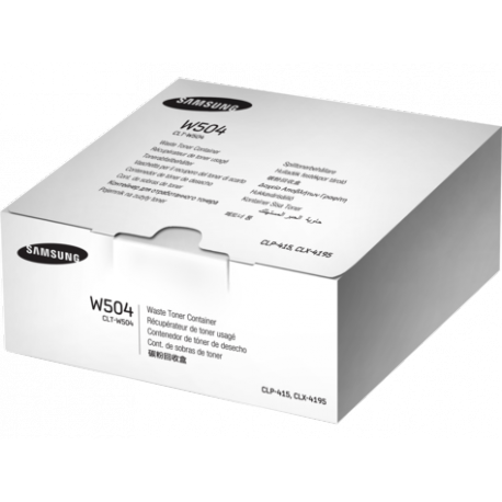 Samsung CLT-W504 - Waste toner collector - for CLP-415N, 415NW; CLX-4195FN, 4195FW, 4195N; Xpress C1810W, C1860FW - 4