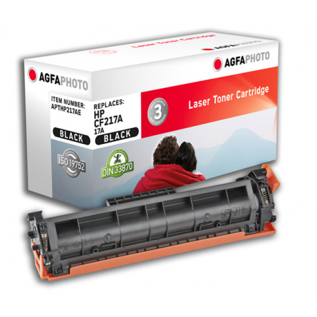 AgfaPhoto - Black - compatible - toner cartridge (alternative for: HP 17A, HP CF217A) - for HP LaserJet Pro M102a, M102w, MFP M130a, MFP M130fn, MFP M130fw, MFP M130nw - 0