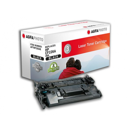 AgfaPhoto - Black - compatible - remanufactured - toner cartridge (alternative for: HP CF226A, HP 26A) - for HP LaserJet Pro M402, MFP M426 - 0