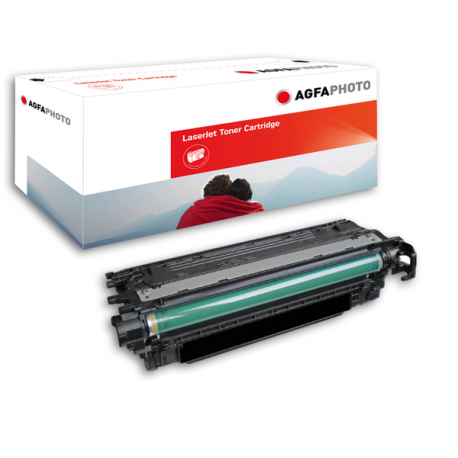 AgfaPhoto - Black - compatible - toner cartridge - for Canon i-SENSYS LBP7750; HP Color LaserJet CM3530, CP3525, CP3527, CP3529 - 0