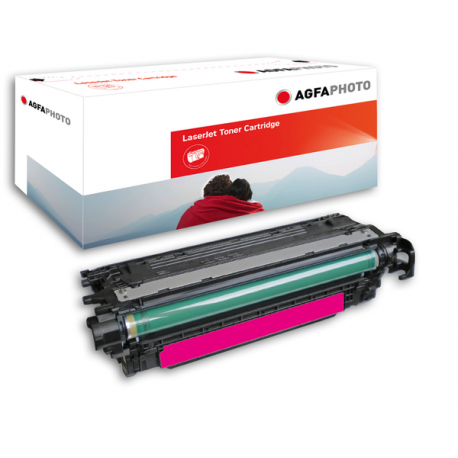 AgfaPhoto - Magenta - compatible - toner cartridge - for Canon i-SENSYS LBP7750; HP Color LaserJet CM3530, CP3525 - 0