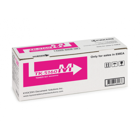Kyocera TK 5160M - Magenta - original - toner cartridge - for ECOSYS P7040cdn, P7040cdn/KL3 - 3