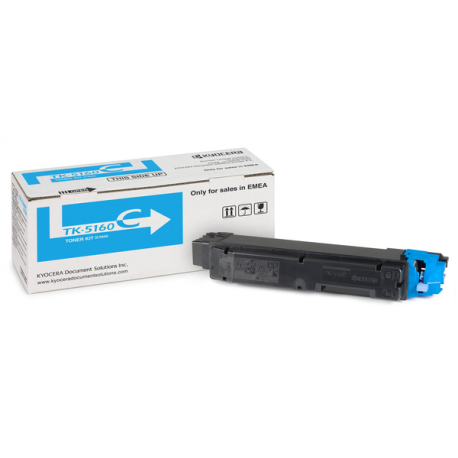 Kyocera TK 5160C - Cyan - original - toner cartridge - for ECOSYS P7040cdn, P7040cdn/KL3 - 2