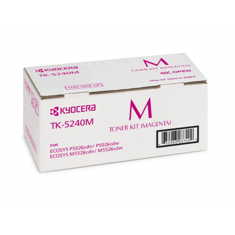 Kyocera TK 5240M - Magenta - original - toner cartridge - for ECOSYS M5526, P5026 - 7