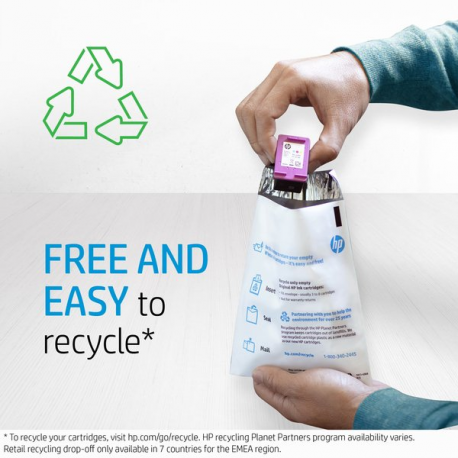 HP 364 - Magenta - original - ink cartridge - for Deskjet 35XX; Photosmart 55XX, 55XX B111, 65XX, 65XX B211, 7510 C311, B110, Wireless B110 - 21