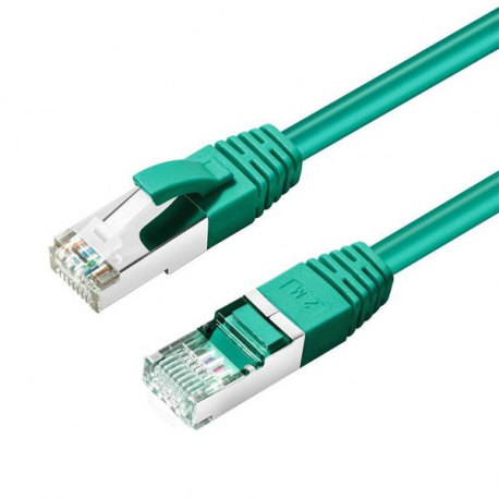 MicroConnect - Network cable - RJ-45 (M) to RJ-45 (M) - 5 m - screened shielded twisted pair (SSTP) - CAT 6 - halogen-free, stranded - green - 0