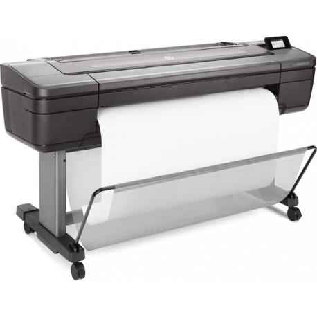 HP DesignJet Z6dr PostScript with V-Trimmer - 44" large-format printer - colour - ink-jet - Roll (111.8 cm) - 2400 x 1200 dpi - up to 1.1 min / page (mono)  /  up to 1.1 min / page (colour) - Gigabit LAN, USB host - cutter - 2