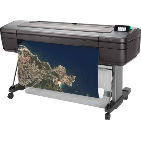 HP DesignJet Z6dr PostScript with V-Trimmer - 44" large-format printer - colour - ink-jet - Roll (111.8 cm) - 2400 x 1200 dpi - up to 1.1 min / page (mono)  /  up to 1.1 min / page (colour) - Gigabit LAN, USB host - cutter - 7