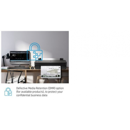HP DesignJet T1700dr - 44" large-format printer - colour - ink-jet - 1118 x 1676 mm - 2400 x 1200 dpi - up to 0.55 min / page - Gigabit LAN, USB host - cutter - 8