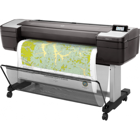 HP DesignJet T1700 - 44" large-format printer - colour - ink-jet - 1118 x 1676 mm - 2400 x 1200 dpi - up to 0.55 min / page - Gigabit LAN, USB host - cutter - 31