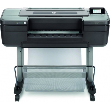 HP DesignJet Z9+dr PostScript - 44" large-format printer - colour - ink-jet - Roll (111.8 cm) - 2400 x 1200 dpi - up to 73.9 sq.m / hour (mono)  /  up to 73.9 sq.m / hour (colour) - capacity: 2 rolls - Gigabit LAN, USB host - cutter - 36