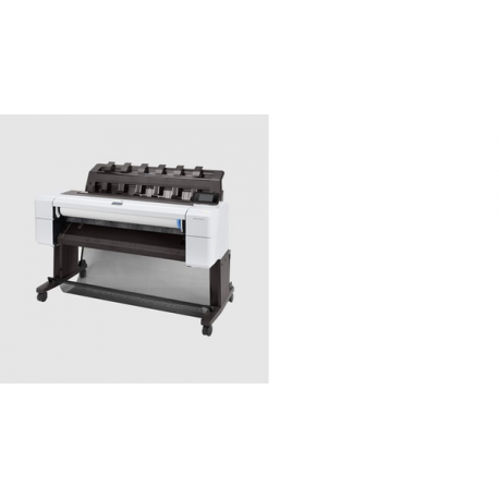 HP DesignJet T1600 - 36" large-format printer - colour - ink-jet - Roll (91.4 cm x 91.4 m), 914 x 1219 mm - 2400 x 1200 dpi - up to 3 ppm (mono)  /  up to 3 ppm (colour) - capacity: 1 roll - Gigabit LAN - cutter - 14