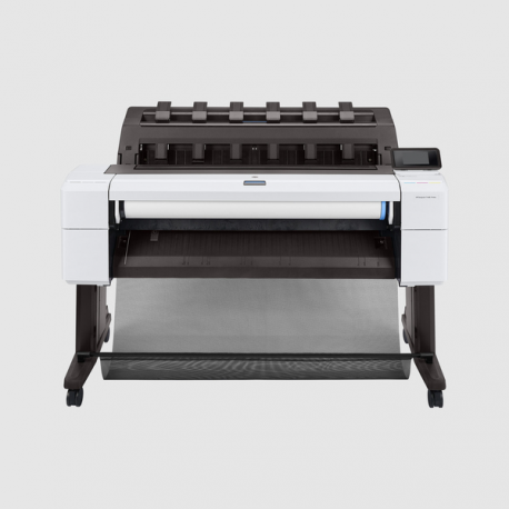 HP DesignJet T1600 - 36" large-format printer - colour - ink-jet - Roll (91.4 cm x 91.4 m), 914 x 1219 mm - 2400 x 1200 dpi - up to 3 ppm (mono)  /  up to 3 ppm (colour) - capacity: 1 roll - Gigabit LAN - cutter - 15