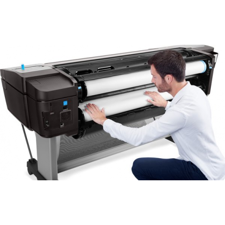 HP DesignJet T1700 PostScript - 44" large-format printer - colour - ink-jet - 1118 x 1676 mm - 2400 x 1200 dpi - up to 0.55 min / page - Gigabit LAN, USB host - cutter - 13