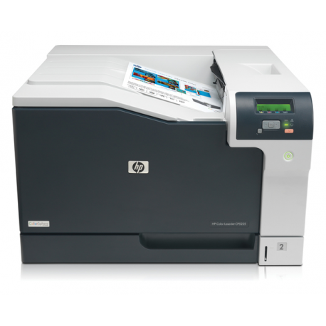 HP Color LaserJet Professional CP5225n - Printer - colour - laser - A3 - 600 dpi - up to 20 ppm (mono) / up to 20 ppm (colour) - capacity: 350 sheets - USB 2.0, LAN - 12