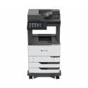 Lexmark MX826ade - Multifunction printer - B/W - laser - 215.9 x 355.6 mm (original) - A4/Legal (media) - up to 66 ppm (copying) - up to 66 ppm (printing) - 1200 sheets - 33.6 Kbps - USB 2.0, Gigabit LAN, USB 2.0 host