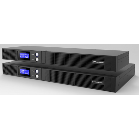 PowerWalker VI 500 R1U - UPS (rack-mountable) - AC 165-290 V - 300 Watt - 500 VA - 7 Ah - RS-232, USB - output connectors: 4 - 1U - 19" - 9