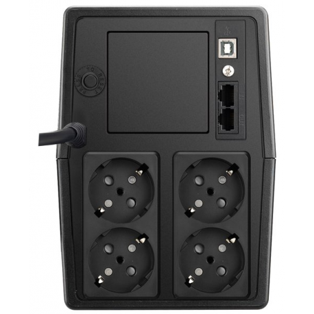 PowerWalker VI 1500 SCL - UPS - AC 162-290 V - 900 Watt - 1500 VA - 9 Ah - USB - output connectors: 4 - 5