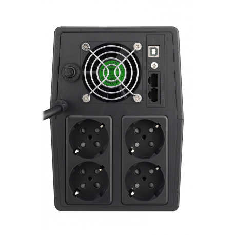 PowerWalker VI 1500 SCL - UPS - AC 162-290 V - 900 Watt - 1500 VA - 9 Ah - USB - output connectors: 4 - 11